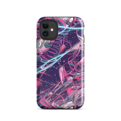 Tough Case for iPhone® - Neo-Tokyo Twirl