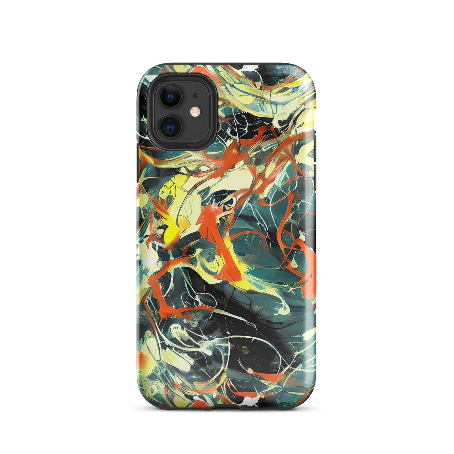 Tough Case for iPhone® - Fluid Firestorm