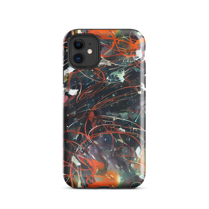 Tough Case for iPhone® - Chaos Canvas