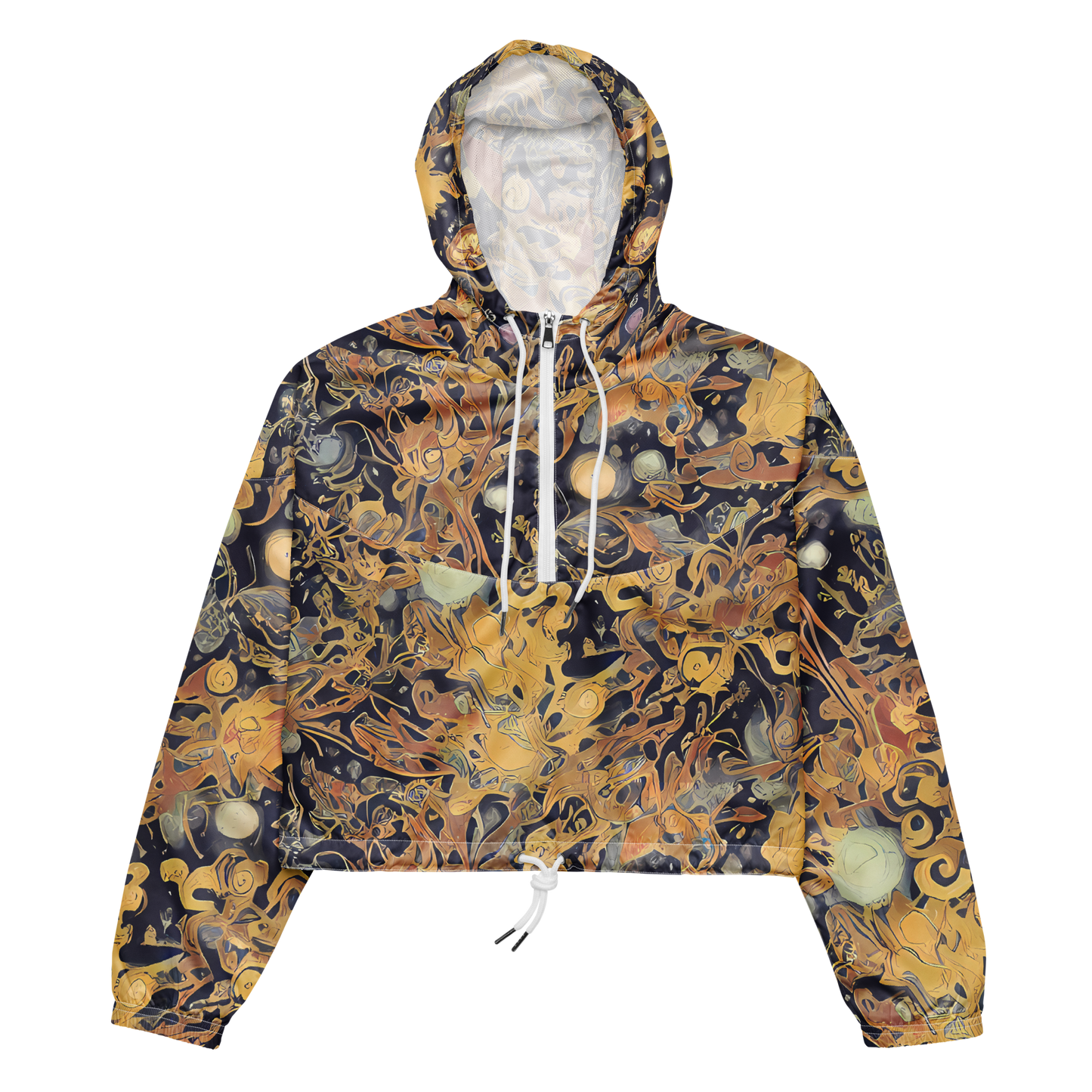 Women's Cropped Windbreaker - Kessel's Dream