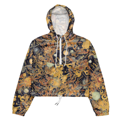 Women's Cropped Windbreaker - Kessel's Dream