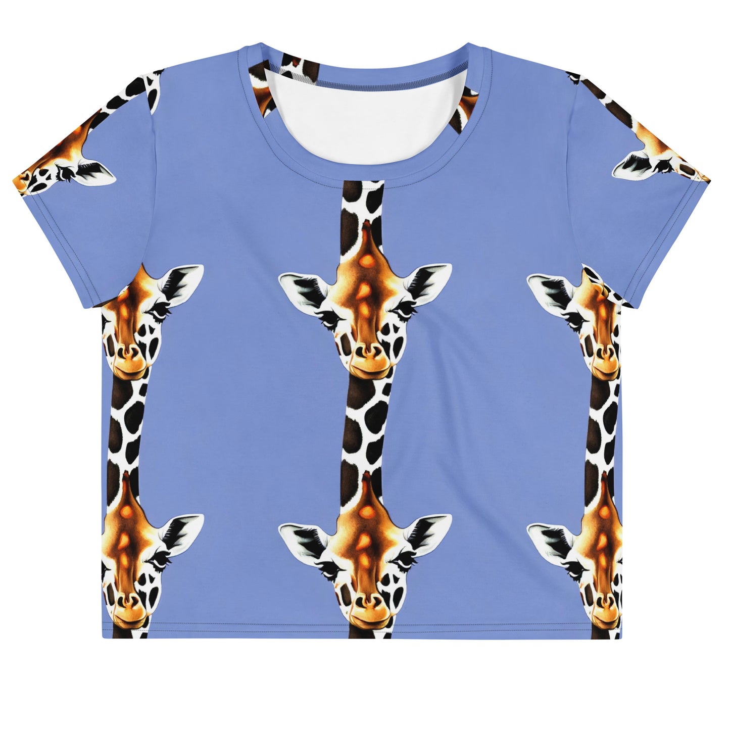 Crop Tee - Giraffe Glow