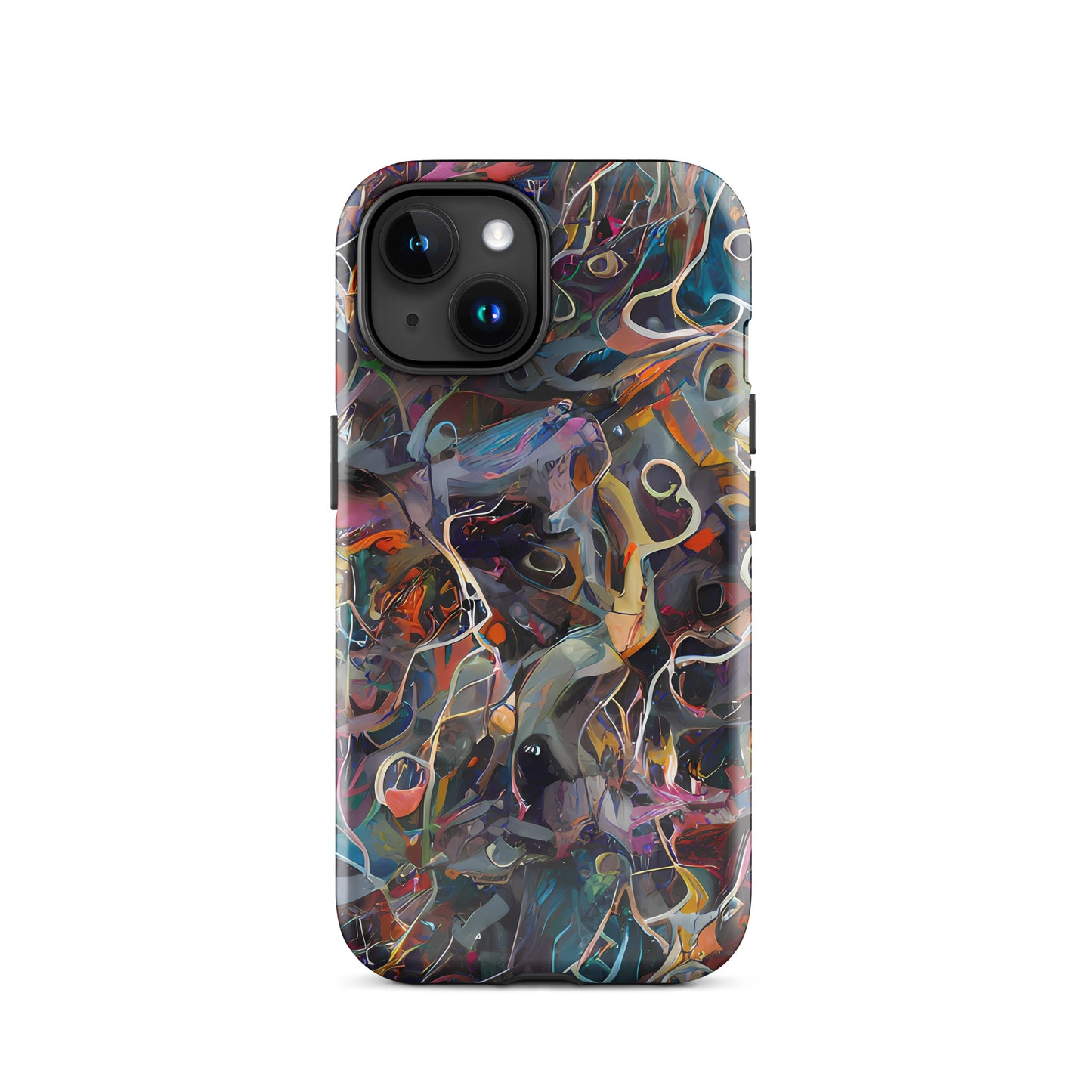 Tough Case for iPhone® - Chromatic Entanglement