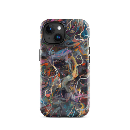 Tough Case for iPhone® - Chromatic Entanglement