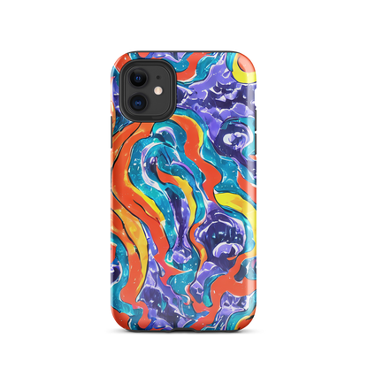 Tough Case for iPhone® - Galactic Waves