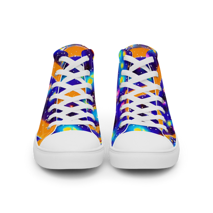 Women's High Top Canvas Shoes - Epic Orbit