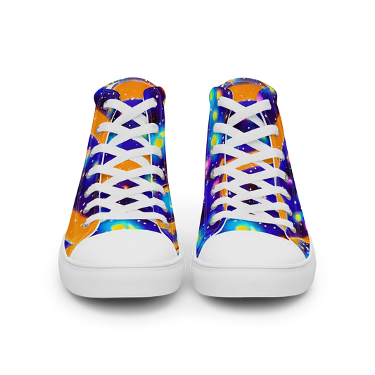 Women's High Top Canvas Shoes - Epic Orbit