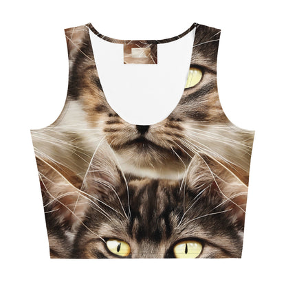 Crop Top - Feline Reverie