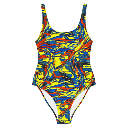 One-Piece Swimsuit - Cyberflow Circuit