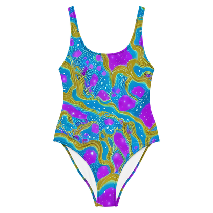 One-Piece Swimsuit - Mystic Waves