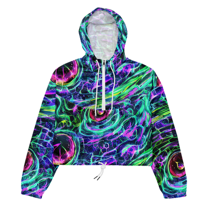 Women's Cropped Windbreaker - Chalmers Vortex