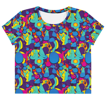Crop Tee - Psychedelic Harmony