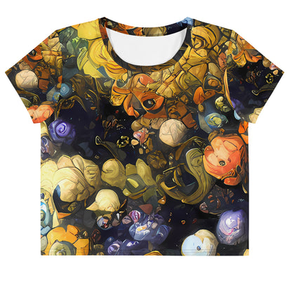 Women's Crop Tee - Baroque Blossom