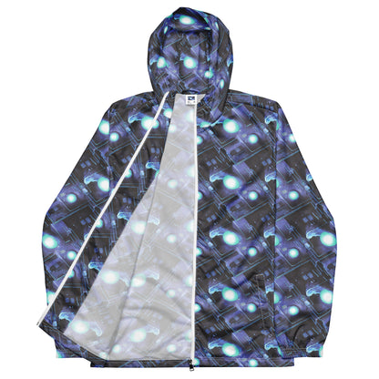 Men's Windbreaker - Galactic Circuit
