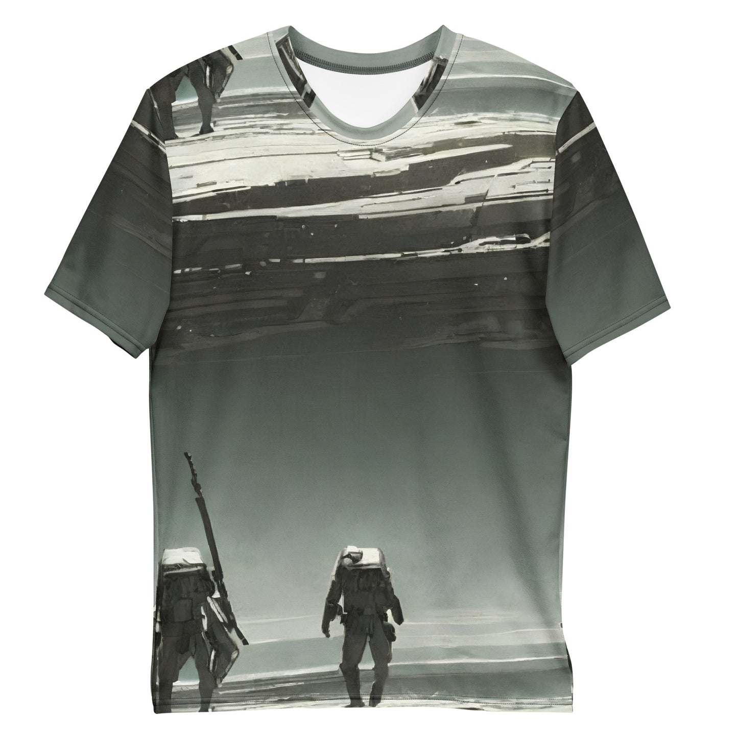 Men's Crew Neck T-Shirt - Urban Shadows
