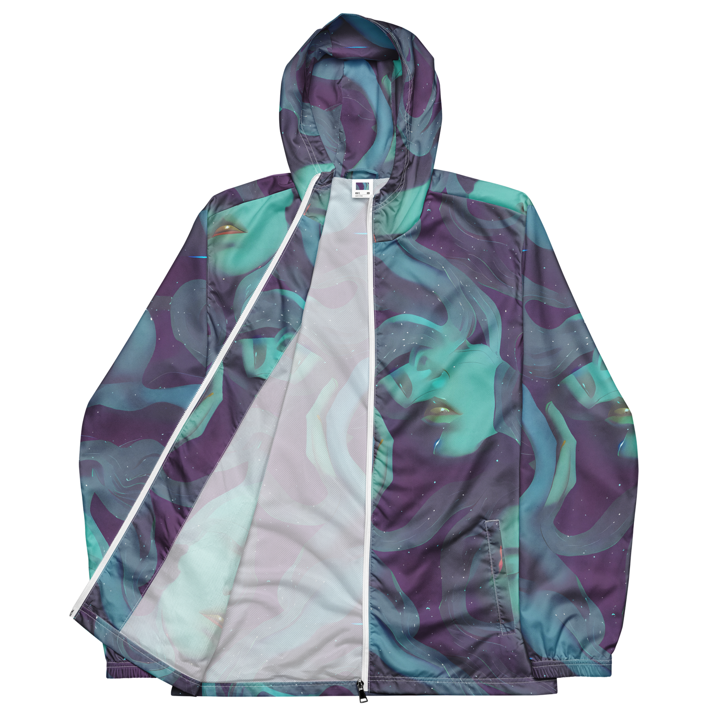 Men's Windbreaker - Ethereal Dreamscape