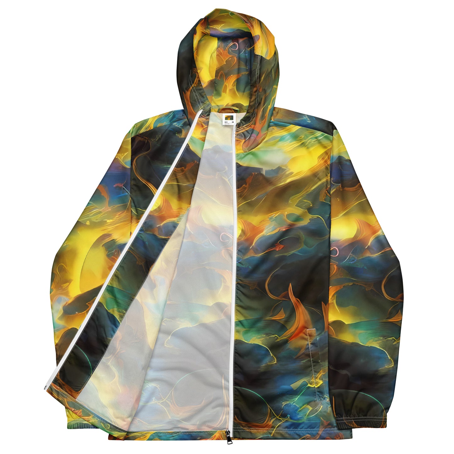 Men's Windbreaker - Ethereal Glow