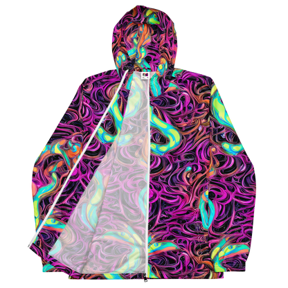 Men's Windbreaker - Neon Drizzle