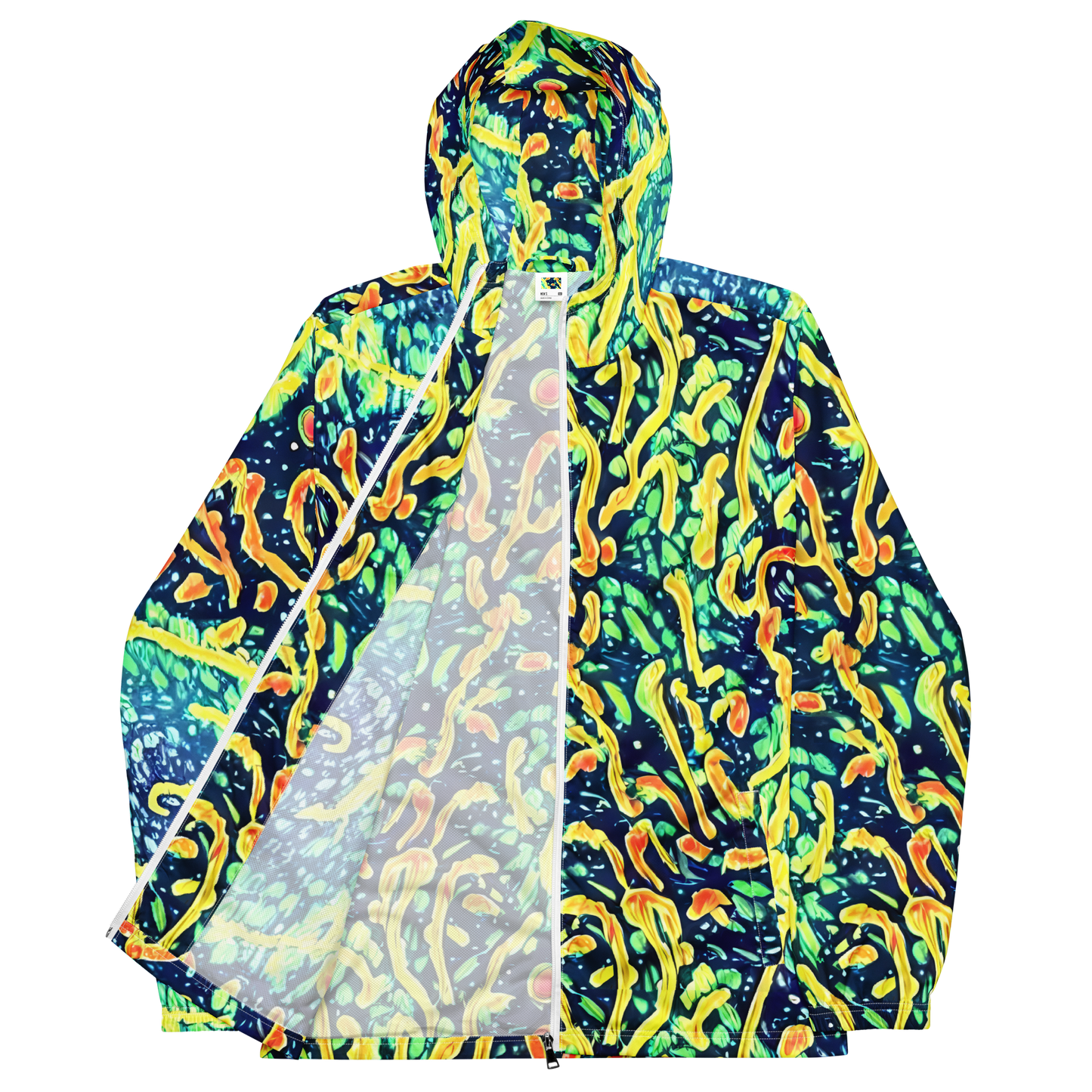 Men's Windbreaker - Vortex Glow