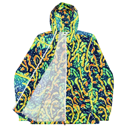 Men's Windbreaker - Vortex Glow