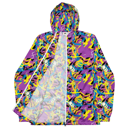 Men's Windbreaker - Galactic Sprawl