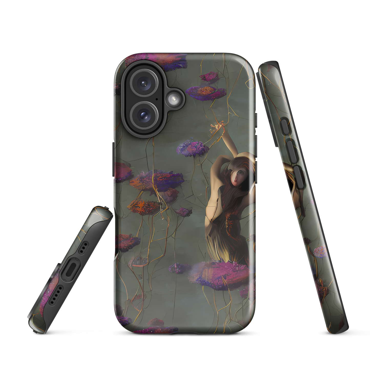 Tough Case for iPhone® - Ethereal Bloom