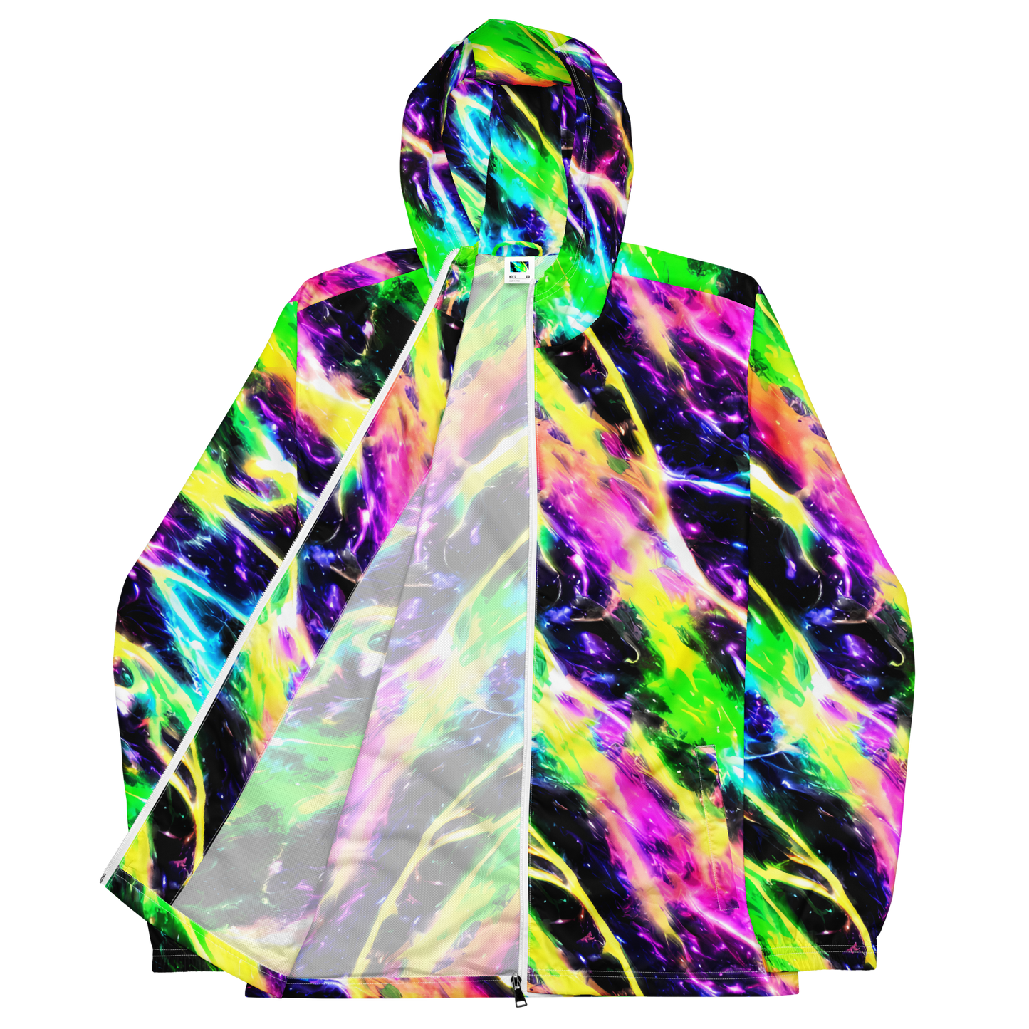 Men's Windbreaker - Chromatic Surge