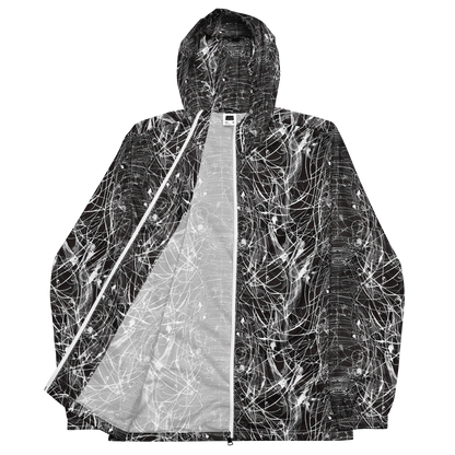 Men's Windbreaker - Cyber Lattice