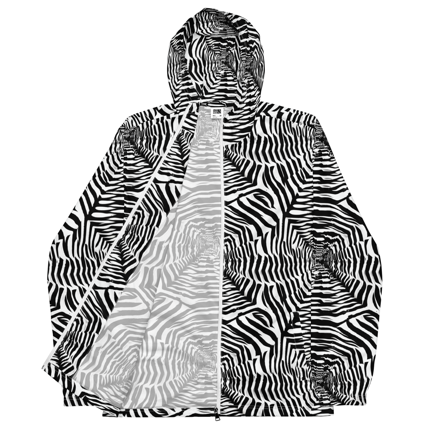 Men's Windbreaker - Shadowed Illusions