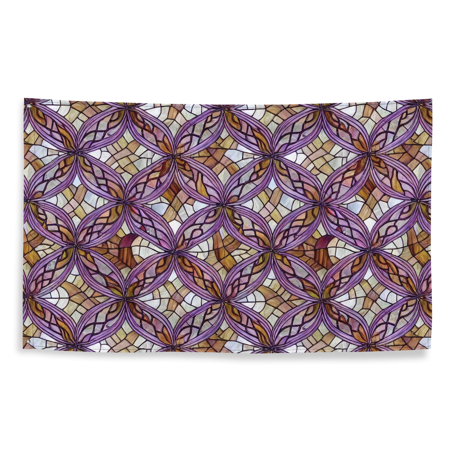 Flag - Stained Glass Whirl