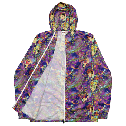 Men's Windbreaker - Spiral of Stardust