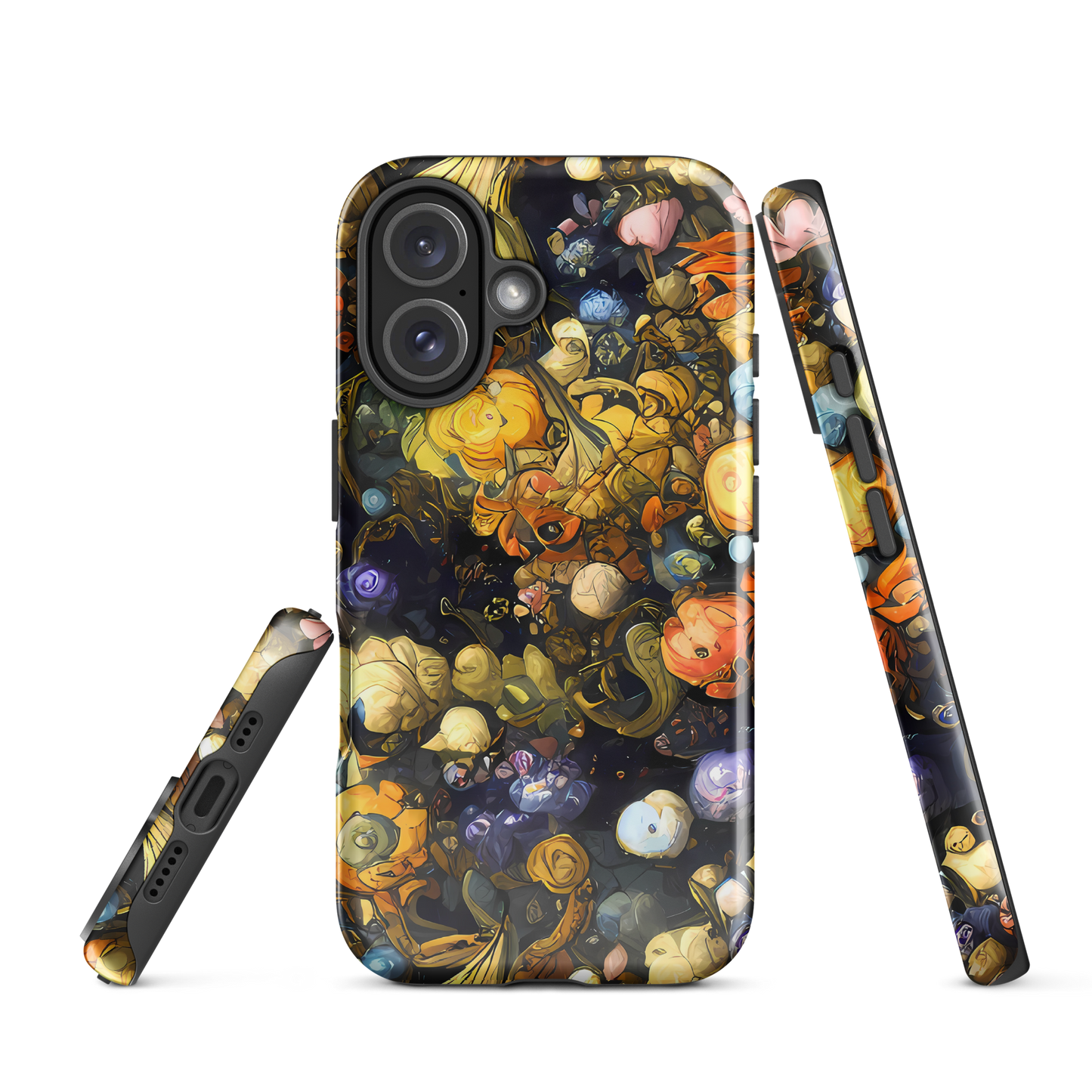 Tough Case for iPhone® - Baroque Blossom