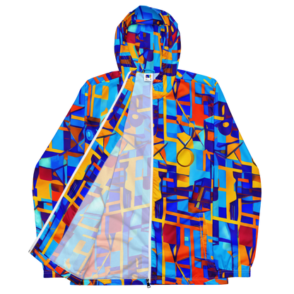 Men's Windbreaker - Radiant Labyrinth