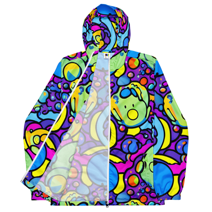 Men's Windbreaker - Radiant Lagoon