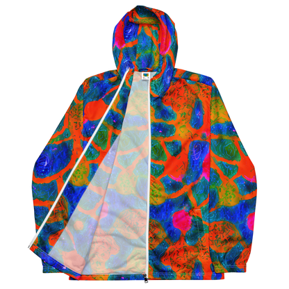 Men's Windbreaker - Vibrant Mosaic