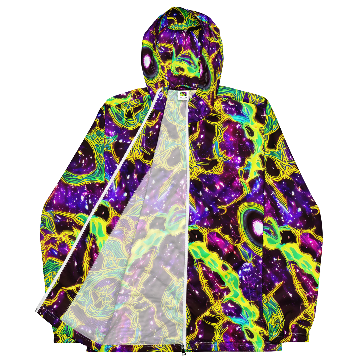 Men's Windbreaker - Galactic Web