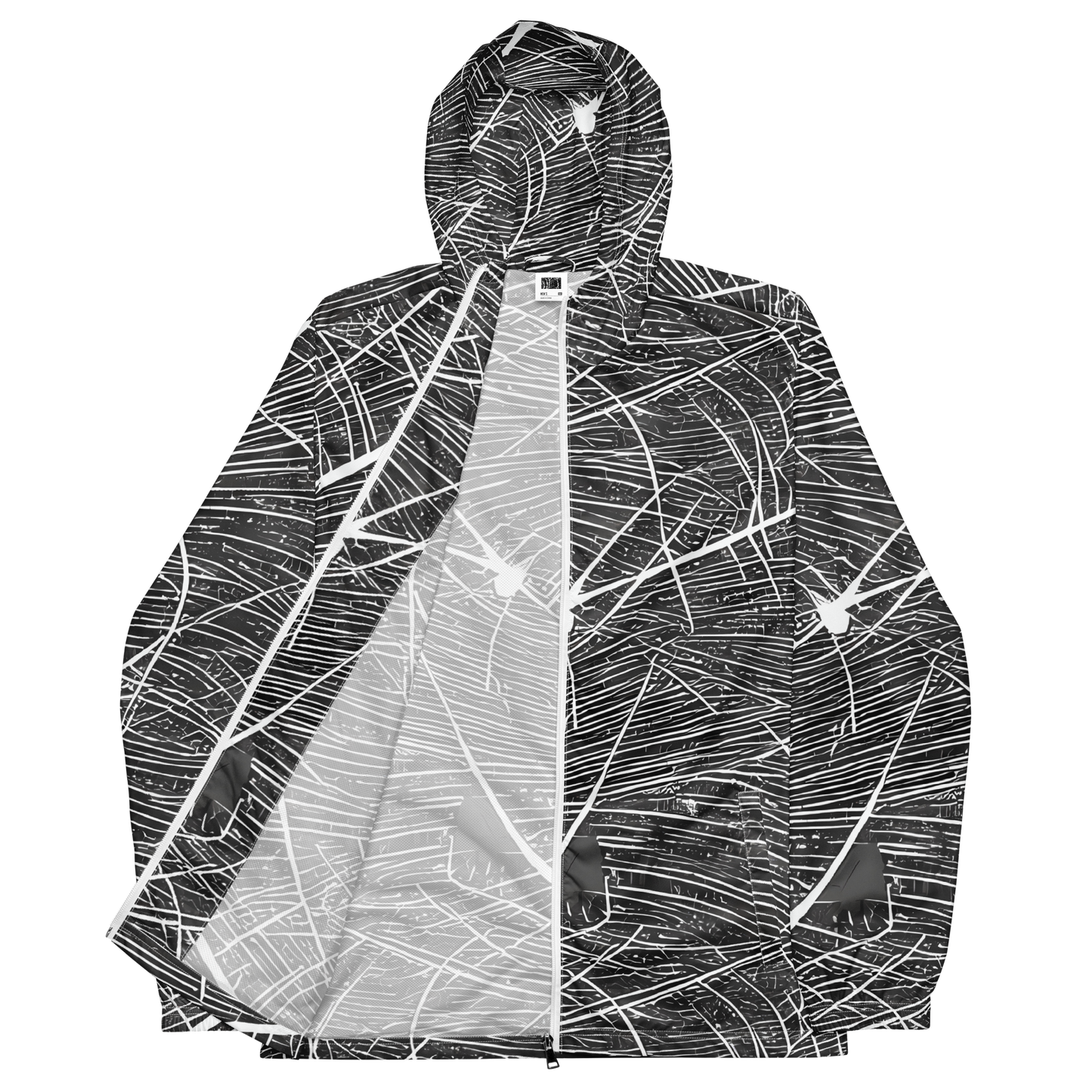 Men's Windbreaker - Silver Echo