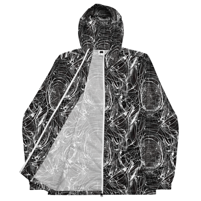 Men's Windbreaker - Nexus of Lines