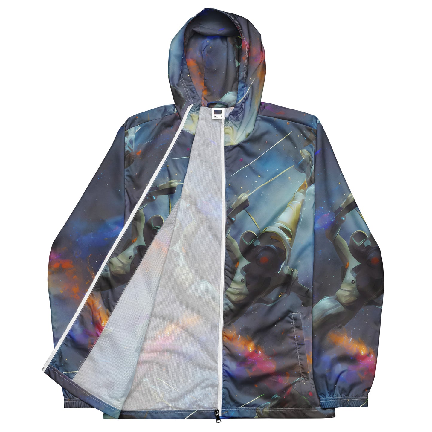 Men's Windbreaker - Gravity's Palette