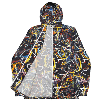 Men's Windbreaker - Brown Surge