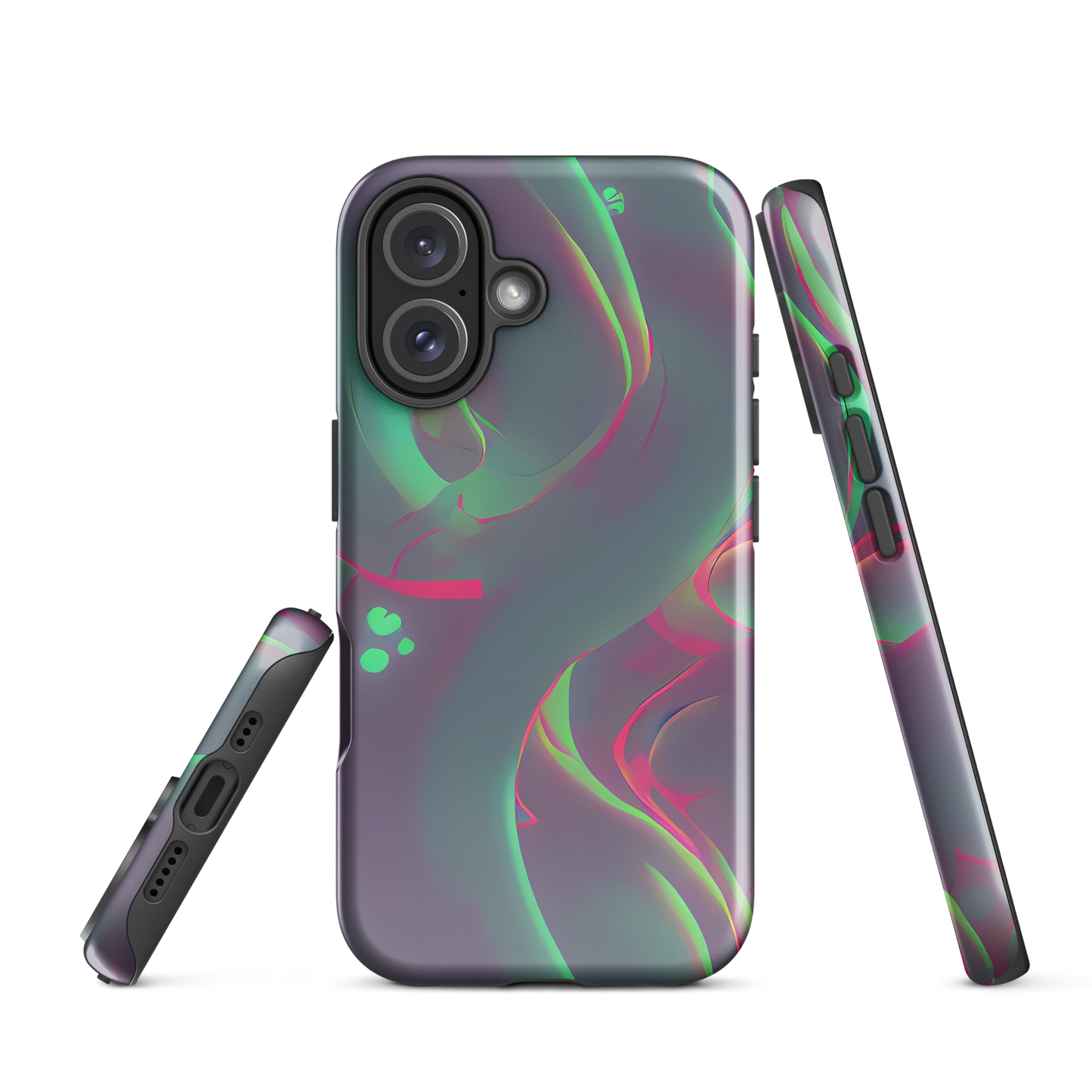 Tough Case for iPhone® - Neon Whisper