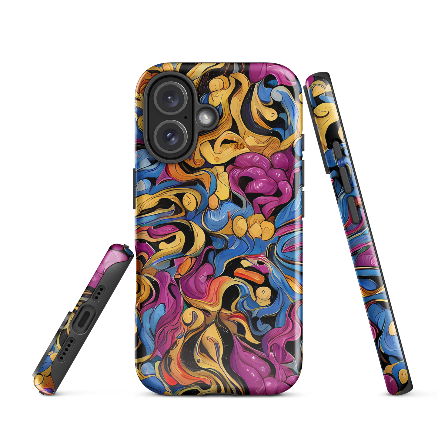 Tough Case for iPhone® - Bosschaert Whorls