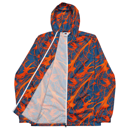 Men's Windbreaker - Nautical Ember