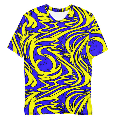 Men's Crew Neck T-Shirt - Fleeting Firefly