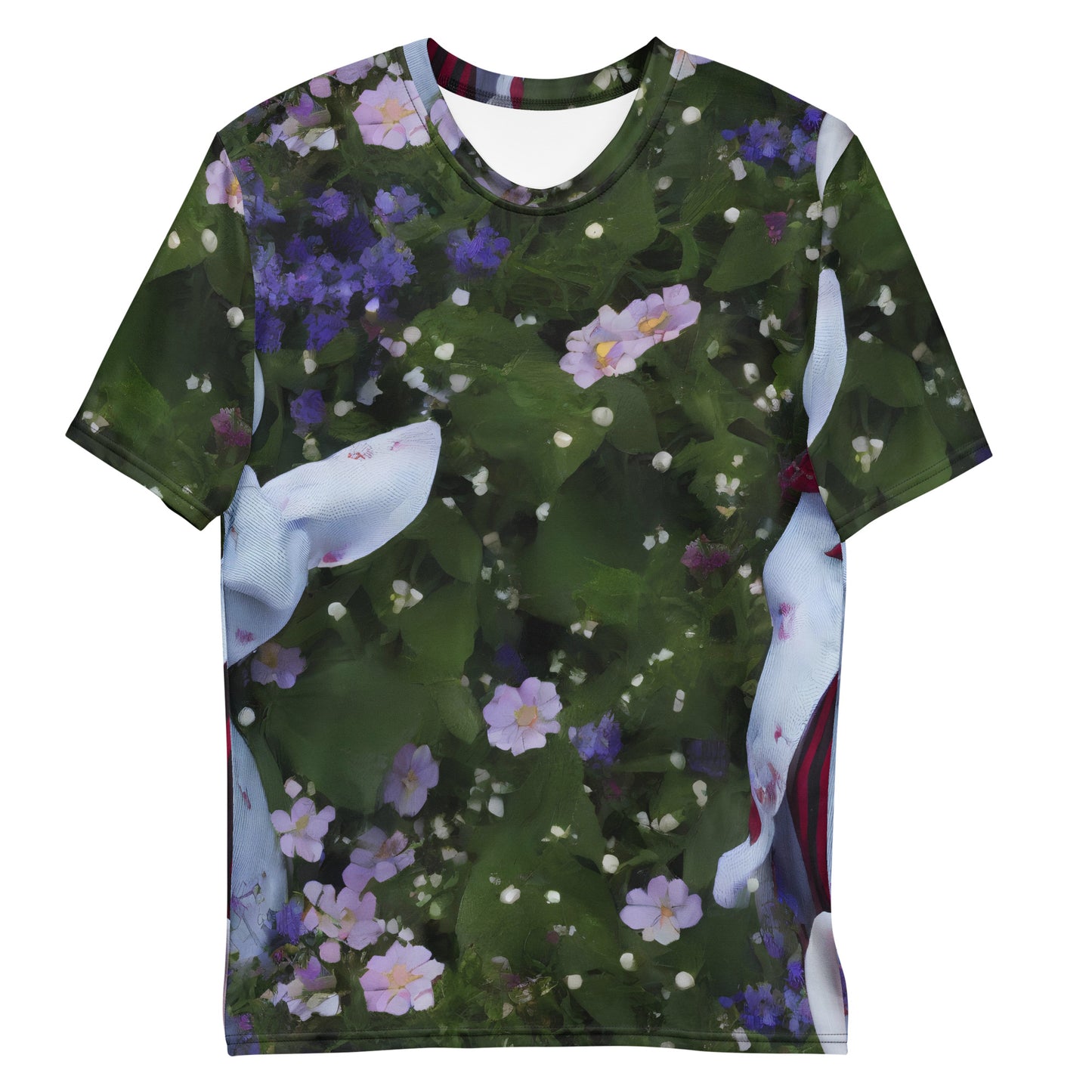 Men's Crew Neck T-Shirt - Hip, Sharp Focus, Beautiful