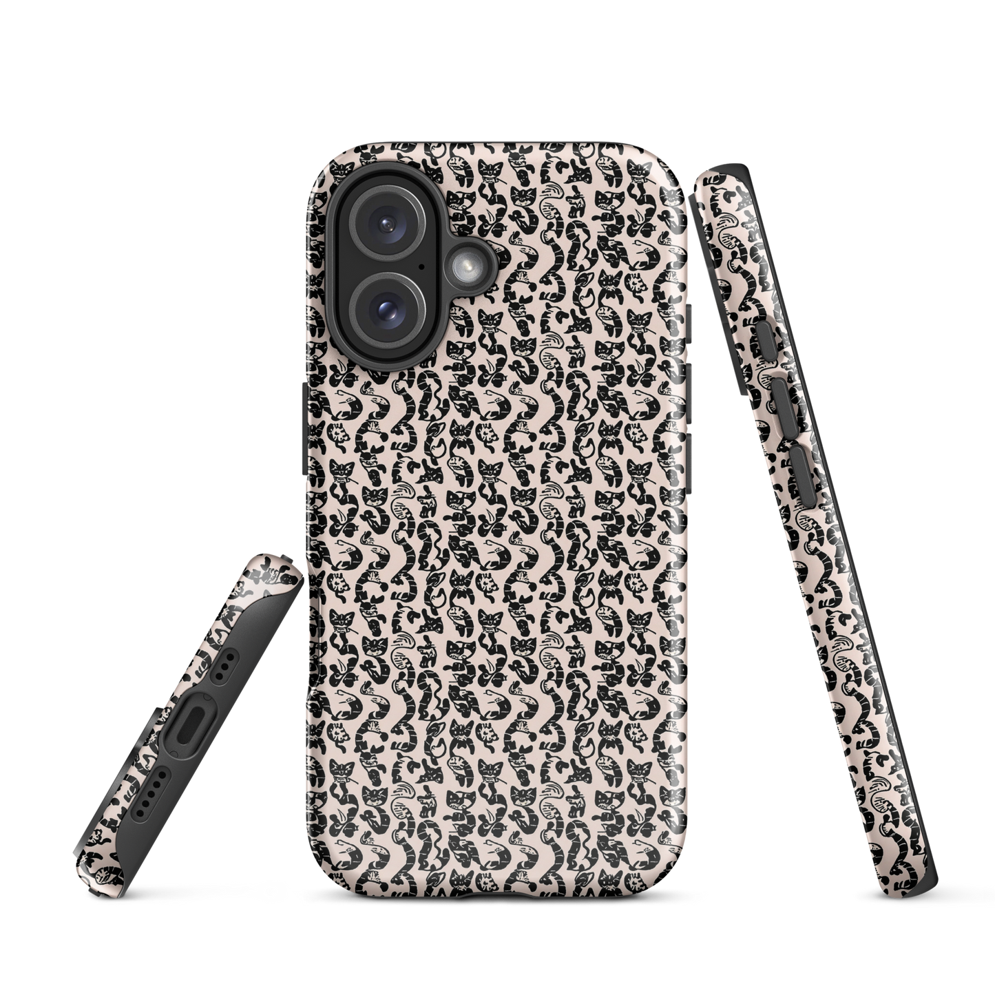 Tough Case for iPhone® - Curled Enigma