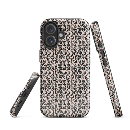 Tough Case for iPhone® - Curled Enigma