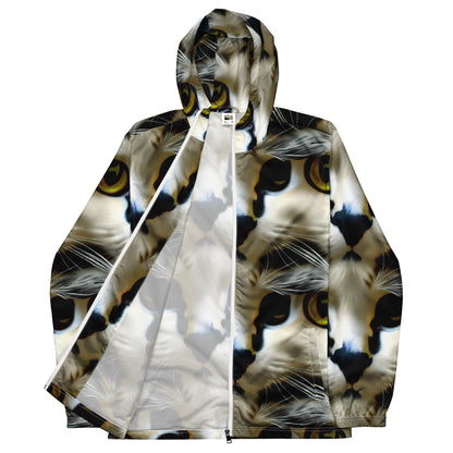 Men's Windbreaker - Feline Fancy