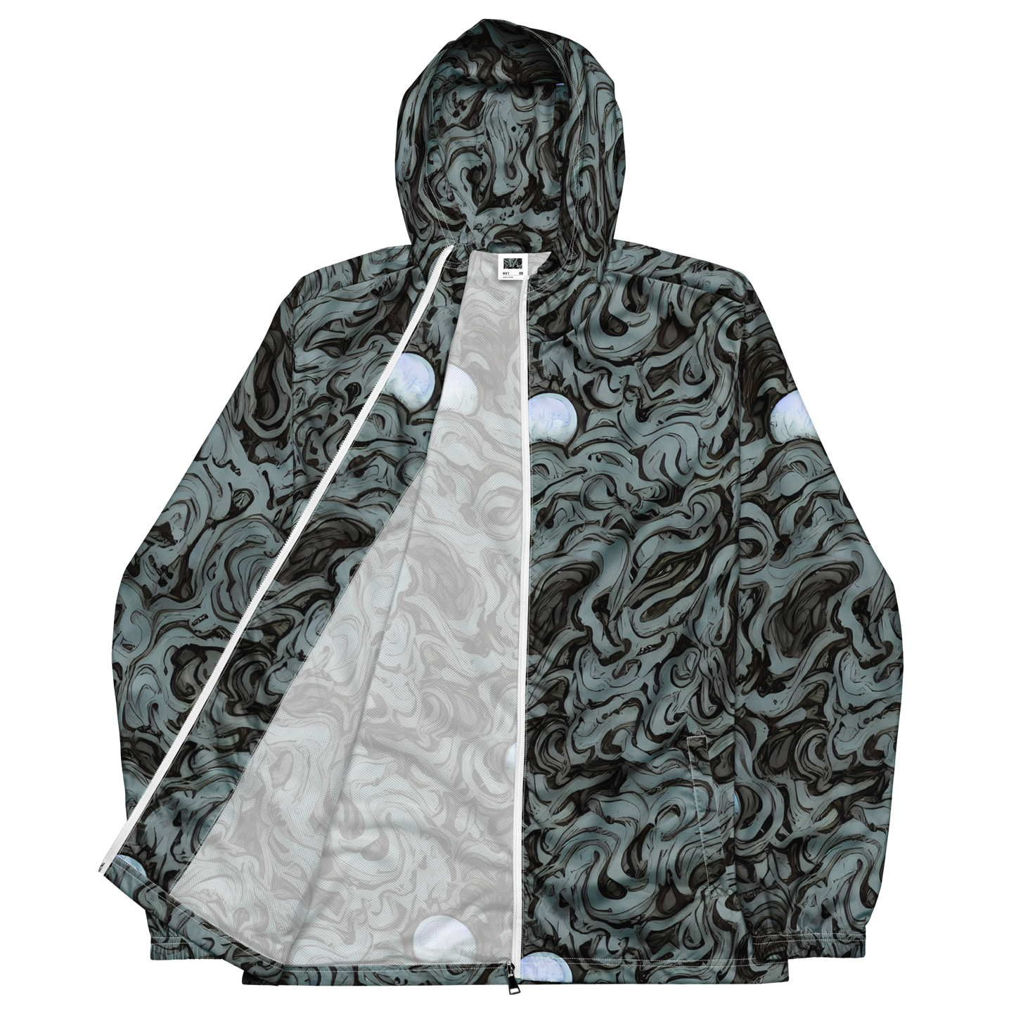 Men's Windbreaker - Caruso Swirl