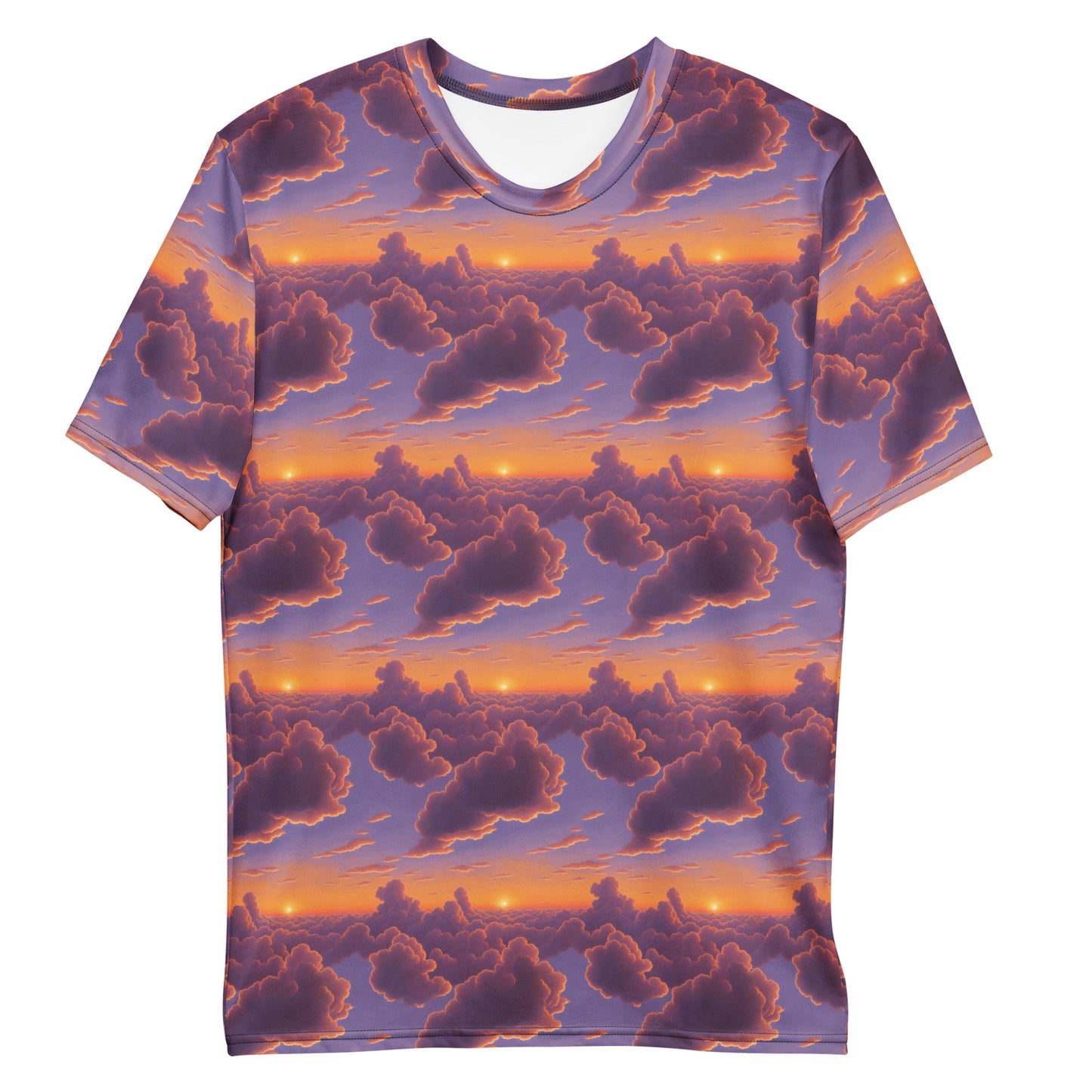 Men's Crew Neck T-Shirt - Cotton Candy Dreams